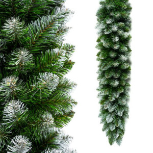Zuwi Dekoracje Girlanda Dekoracyjna Białe końce 40cm
