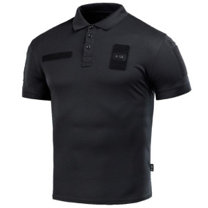 Koszulka polo męska M-Tac Elite Tactical Coolmax czarna L
