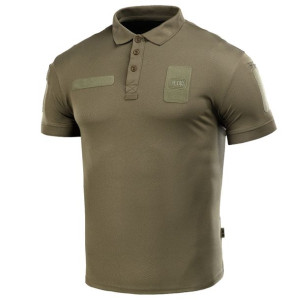 Koszulka polo męska T M-Tac Elite Tactical Coolmax oliwkowa L