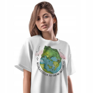 T-Shirt Damski Urodziny 70 70te 70-te L Prezent