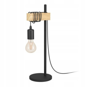 Lampka nocna/stołowa TOWNSHEND czarna 32918 Eglo