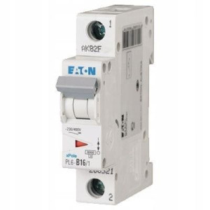 Wyłącznik Nadprądowy 1p D 16a 6ka Ac 286545 Eaton