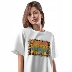 T-Shirt Damski Vintage Retro XL Prezent Koszulka