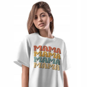 T-Shirt Damski Vintage Retro XXL Prezent Koszulka