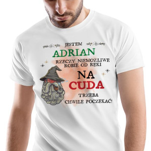 T-Shirt Męski Dla Adria Koszulka L Prezent