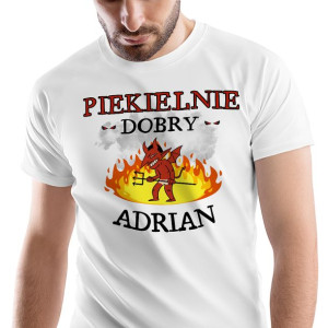T-Shirt Męski Dla Adriana Koszulka M Prezent