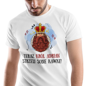 T-Shirt Męski Dla Adriana Koszulka XL Prezent