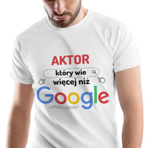 T-Shirt Męski Dla Aktora Koszulka S Prezent