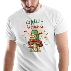 T-Shirt Męski Dla Aktywisty Koszulka L Prezent