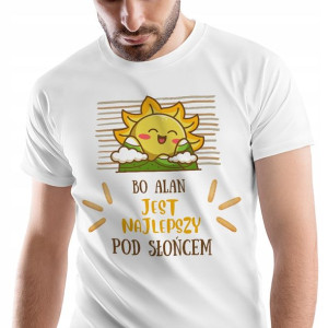T-Shirt Męski Dla Alana Koszulka L Prezent