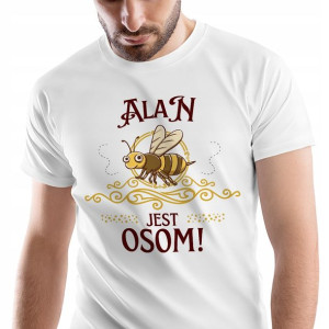 T-Shirt Męski Dla Alana Koszulka M Prezent
