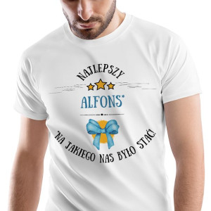T-Shirt Męski Dla Alfonsa Koszulka S Prezent