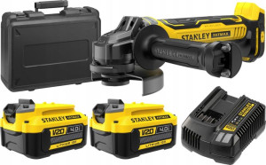 Stanley Szlifierka125mm 18v 2x4ah V20 Sfmcg700m2k