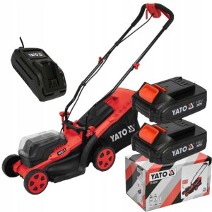 Yato Kosiarka Akumulatorowa 34cm 35l +2x2ah 18v