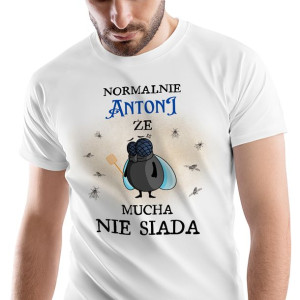 T-Shirt Męski Dla Antoniego Koszulka L Prezent