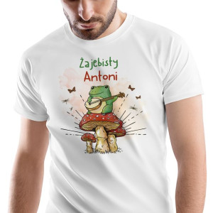 T-Shirt Męski Dla Antoniego Koszulka S Prezent