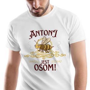 T-Shirt Męski Dla Antoniego Koszulka XL Prezent