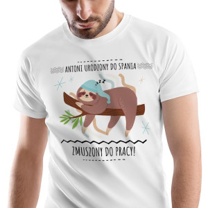 T-Shirt Męski Dla Antoniego Koszulka XL Prezent