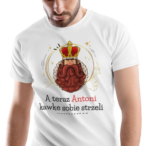 T-Shirt Męski Dla Antoniego Koszulka XXL Prezent