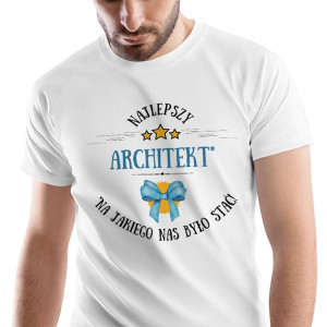 T-Shirt Męski Dla Architekta na Urodziny XL
