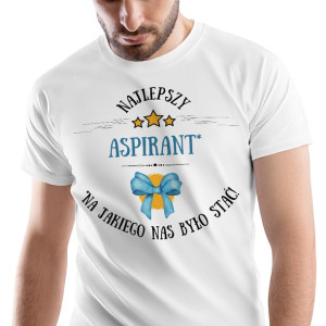 T-Shirt Męski Dla Aspiranta Koszulka L Prezent