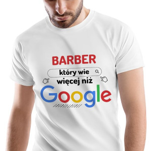 T-Shirt Męski Dla Barbera Koszulka XL Prezent