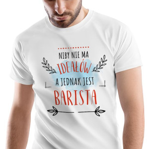 T-Shirt Męski Dla Baristy Koszulka XXL Prezent
