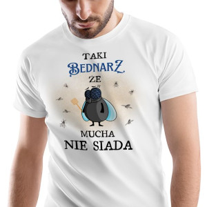 T-Shirt Męski Dla Bedrza Koszulka L Prezent