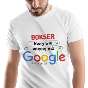 T-Shirt Męski Dla Boksera Koszulka M Prezent