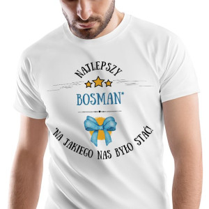 T-Shirt Męski Dla Bosmana Koszulka M Prezent