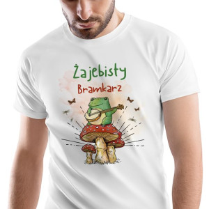 T-Shirt Męski Dla Bramkarza Koszulka L Prezent