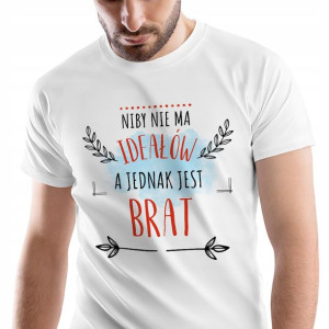 T-Shirt Męski Dla Brata Koszulka L Prezent