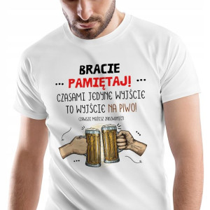 T-Shirt Męski Dla Brata Koszulka M Prezent