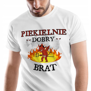 T-Shirt Męski Dla Brata Koszulka S Prezent