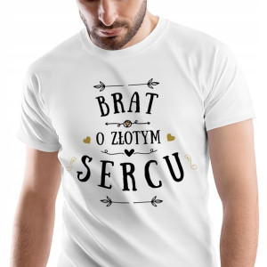T-Shirt Męski Dla Brata Koszulka S Prezent