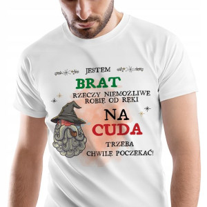T-Shirt Męski Dla Brata Koszulka XL Prezent