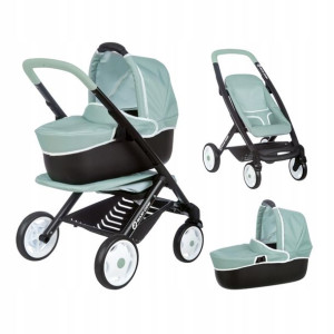 Smoby Maxi Cosi & Quinny Wózek Dla Lalek 3w1 Metal