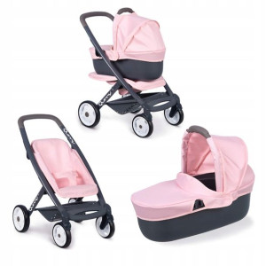 Smoby Maxi Cosi & Quinny Wózek Dla Lalek 3w1 Metal