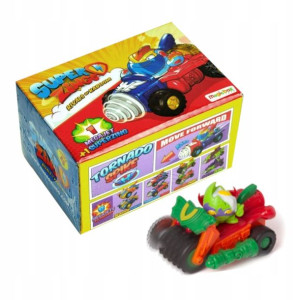 Super Zings 4 Mega Jet Zestaw Pojazd + Figurka