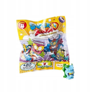 Super Zings 4 Saszetka Z Figurka + Spis Bohaterow
