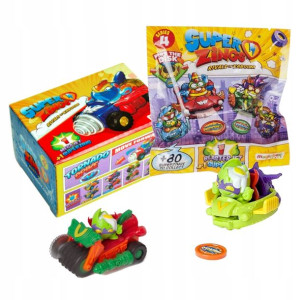 Super Zings 4 Mega Jet + Blaster Jet + 2 Figurki