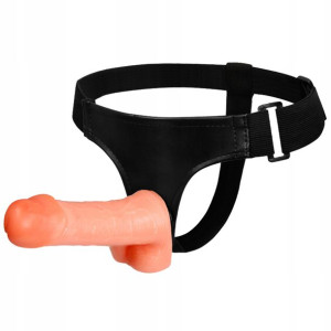 Sztuczny penis na pasku dla kobiet.
