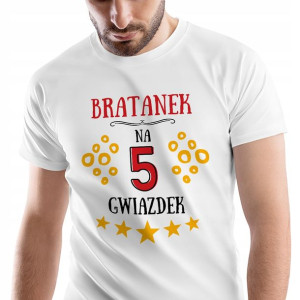 T-Shirt Męski Dla Bratanka Koszulka L Prezent