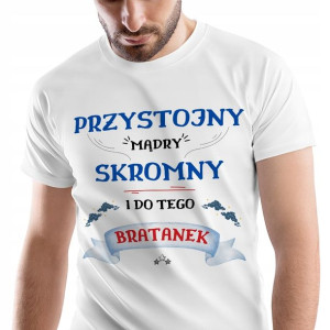 T-Shirt Męski Dla Bratanka Koszulka M Prezent