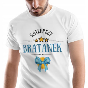 T-Shirt Męski Dla Bratanka Koszulka M Prezent