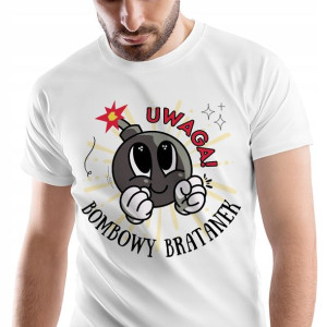 T-Shirt Męski Dla Bratanka Koszulka M Prezent