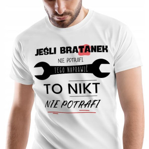 T-Shirt Męski Dla Bratanka Koszulka XXL Prezent