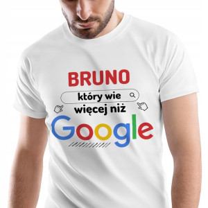 T-Shirt Męski Dla Bruna Koszulka M Prezent