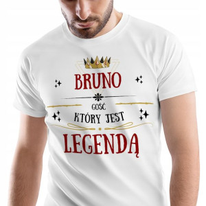T-Shirt Męski Dla Bruna Koszulka S Prezent