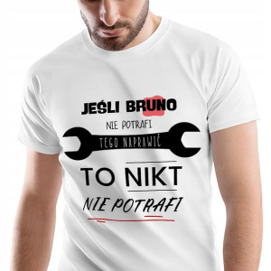 T-Shirt Męski Dla Bruna Koszulka XL Prezent
